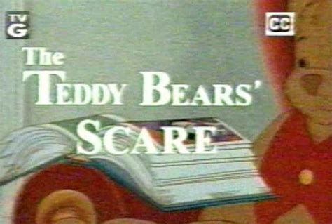 teddy scares bears|teddy scares on tv.